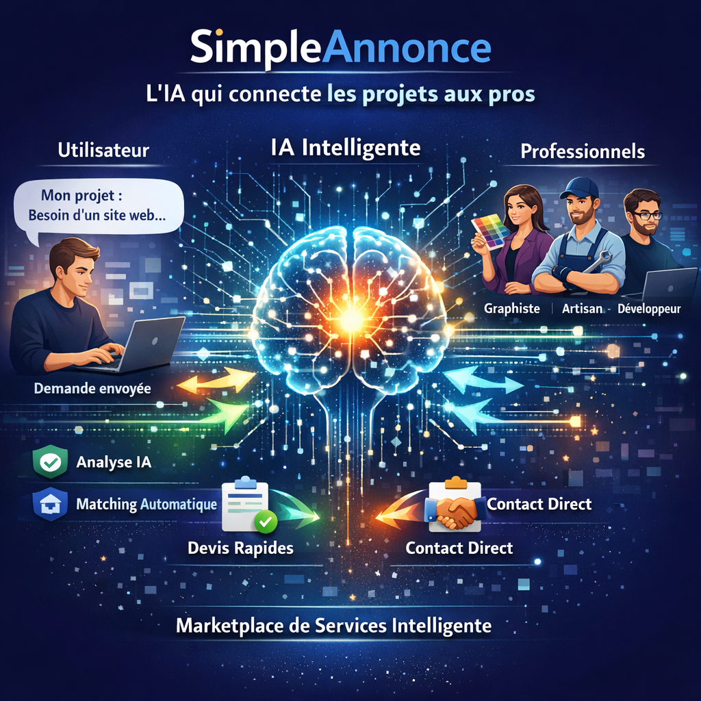 SimpleAnnonce - Connexion intelligente