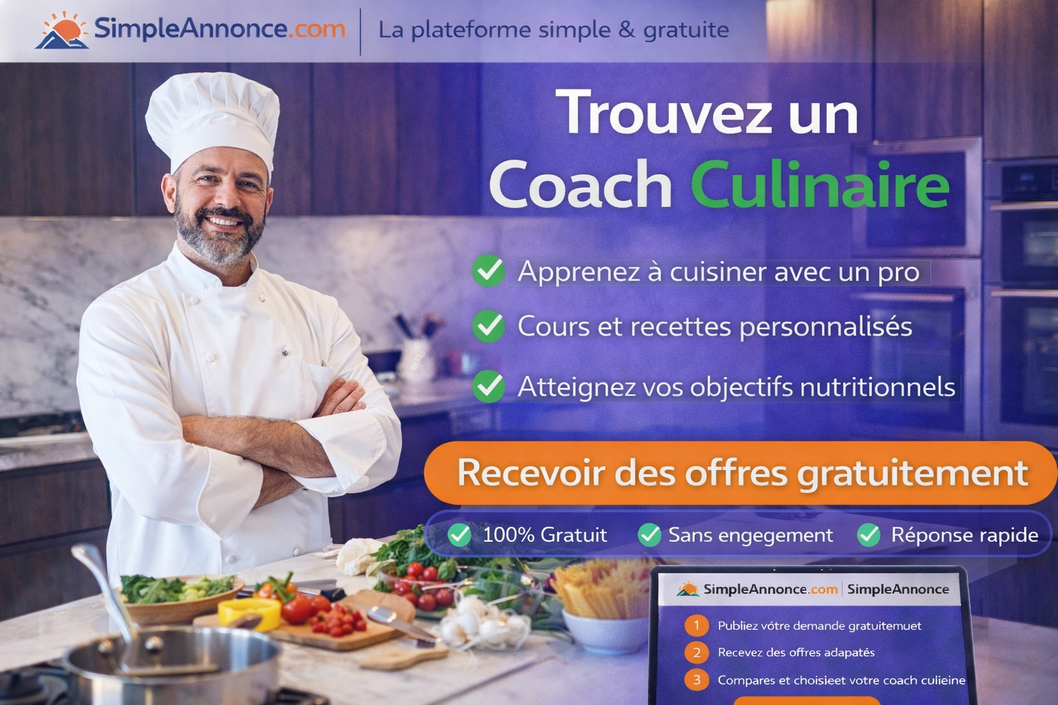 coach en cuisine