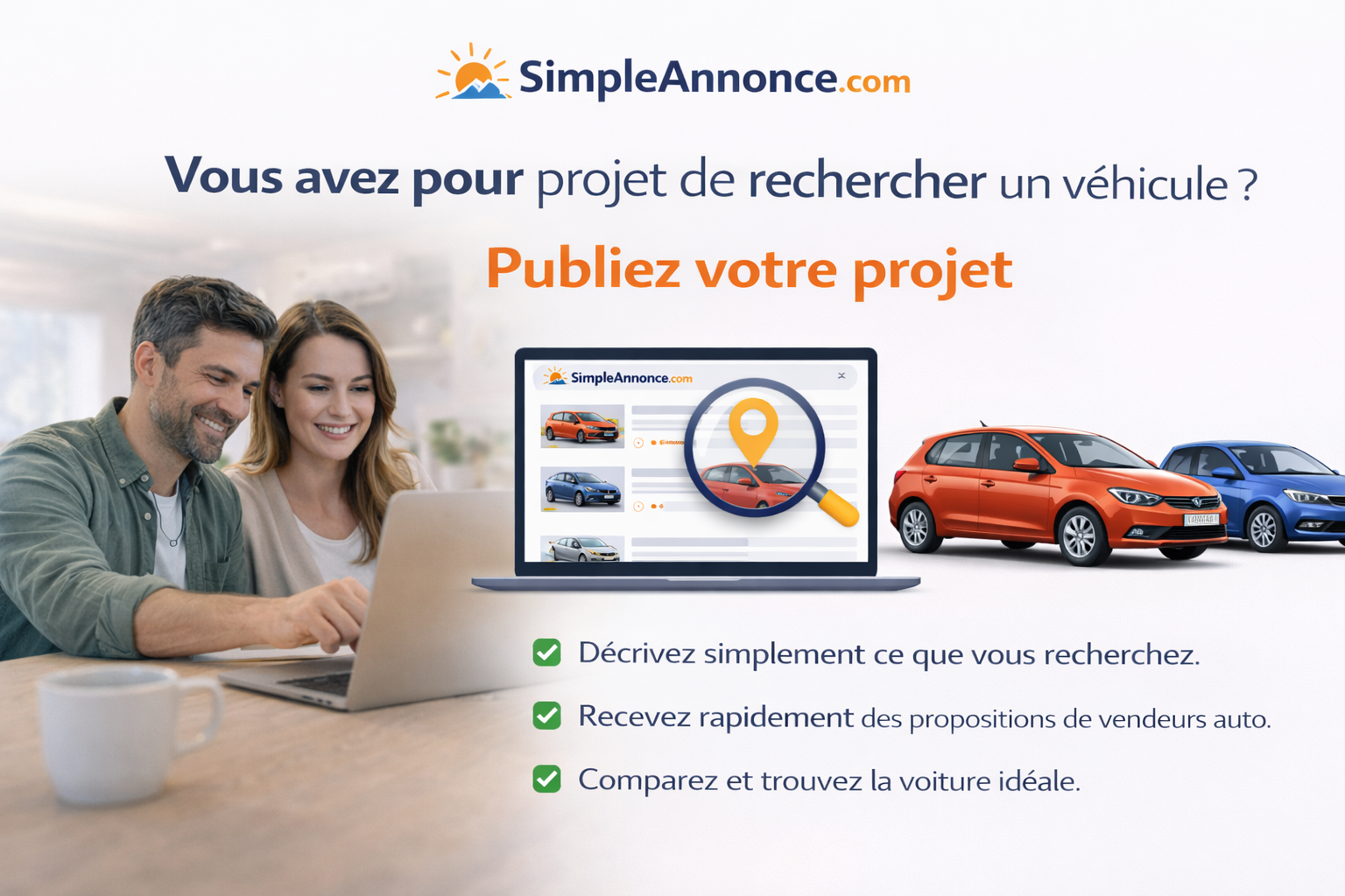Recherche véhicule SimpleAnnonce